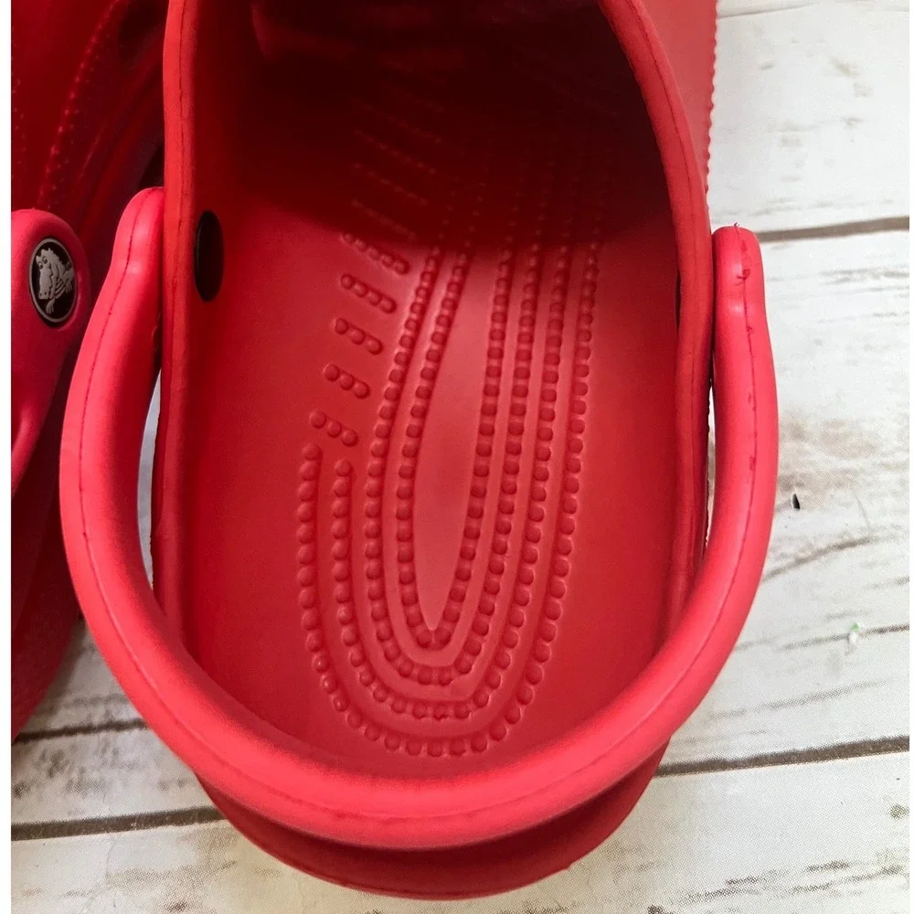Crocs Classic Clogs Red Sports Jibbitz St Louis Cardinals Mens 9 Womens 11